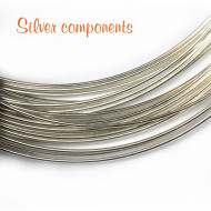 Drát hladký 5,0mm Ag 925/1000 Drát hladký 5,0mm Ag 925/1000